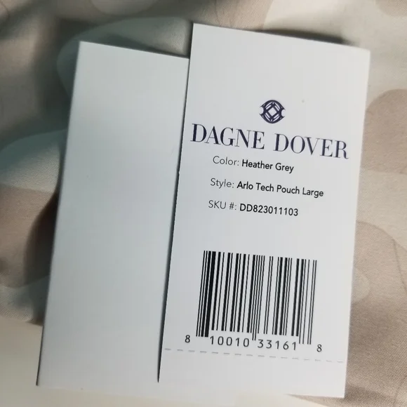 Dagne Dover Arlo Tech Pouch Large Heather Gray - Picture 7 of 16